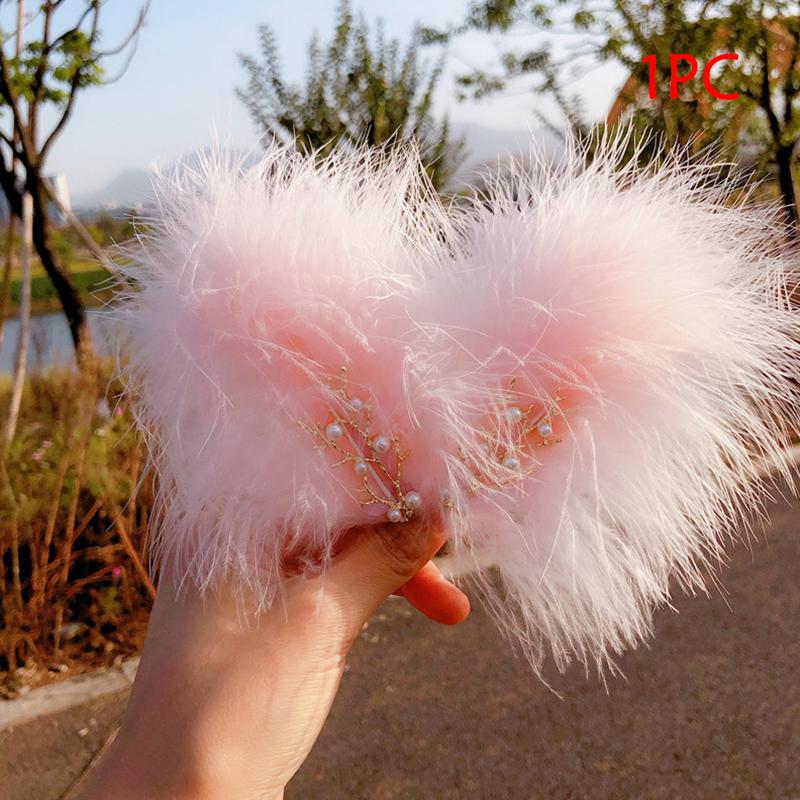 1 шт. Белое перо феи боковая заколка новая заколка для волос аксессуар для волос для девочки украшения для волос свадебная шпилька тиара заколки