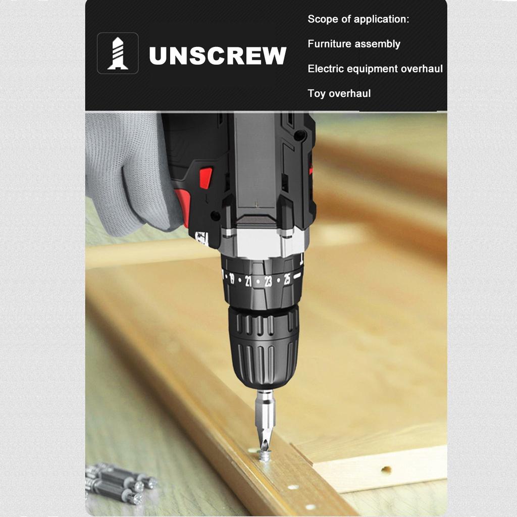 16.8V Беспроводной Ударный Электрический Аккумуляторный Шуруповерт Электроинструмент 220В Крутящий Момент 30Нм Электрическая Дрель Сверлильный Станок Мини Ручная Дрель Новый