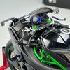 2026 Новый спрей 1:6 Кавасаки Рейсинг Ниндзя 500 H2R Мотоцикл Симуляция Звук Свет Быстрый и Яростный Детский Подарок Коллекция Дисплей Модели Ценности