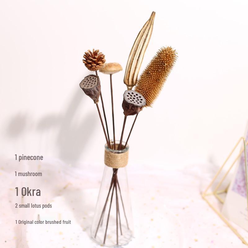 Yunnan Preserved Eucalyptus Nordic Style Decorative Bouquet