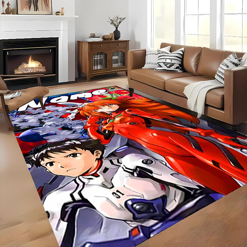 Custom personalization Asuka Langley Soryu Area Rug - Perfect For Kitchen, Bathroom,Laundry Room Decor Large Size Available,Gift All Seasons