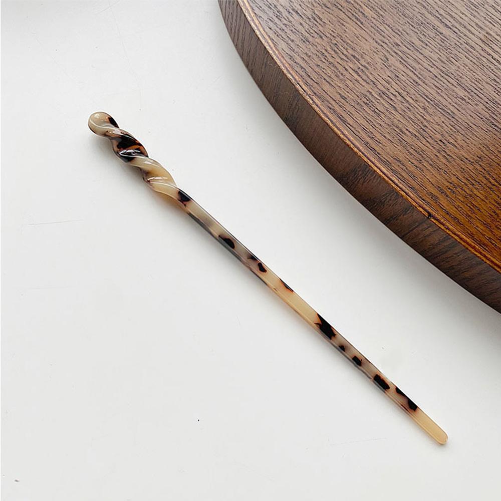1PC Temperament Vintage Korea Acetate Hairpins Hair Sticks Disk Hair Hair Accessories