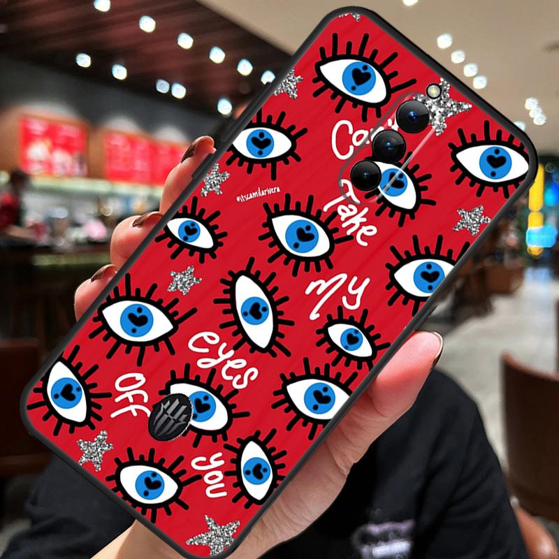 Чехол со принтом Синий Глаз Удачи Синий Глаз Зла Для ZTE Nubia Red Magic 8S 9S 10S 8 9 10 Pro Plus 6S 7S 6 7 Pro 5G 6R 11 Pro Plus