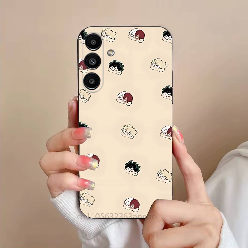 Deku Bakugou Shouto Hero A-Academia Phone Case For Samsung Galaxy S21 22 23 24 S25 Ultra PlusS20 FE S10 Plus  Cover Funda
