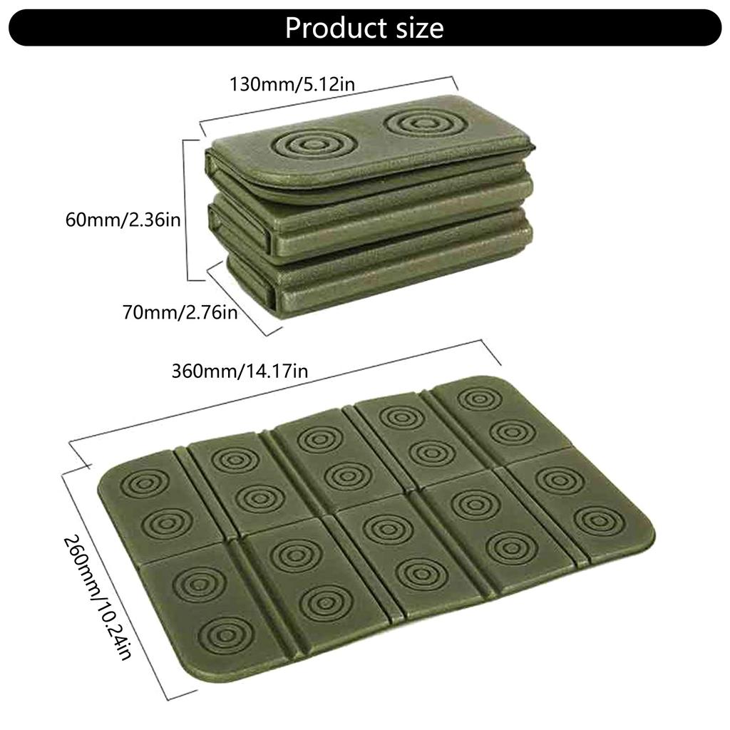 Портативный складной коврик для сидения на открытом воздухе, водонепроницаемый коврик для сидения для походов, коврик для сидения для кемпинга, влагостойкая подушка для сидения, прочная