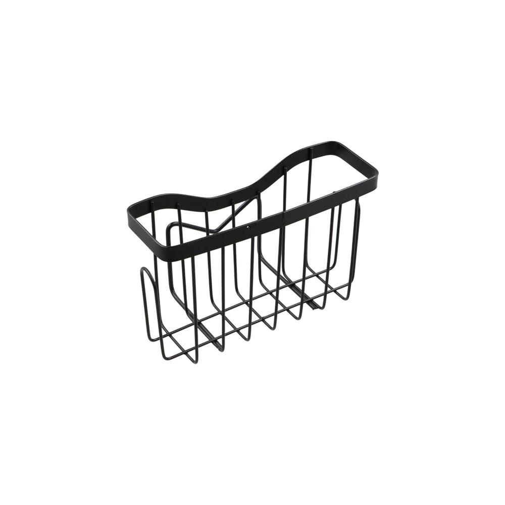 Rustproof Sink Stopper Scraper Waterproof Sink Organizer Scouring Pad Storage Shelf Sponge Brush