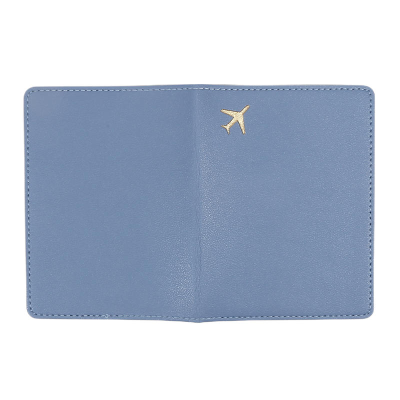 Набор ПУ обложек для паспорта Дорожный держатель для паспорта Чехол Держатель для билетов для бизнеса Простой узор самолета Портативная сумка для паспорта