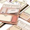Блокнот из крафт-бумаги в стиле ретро, ежедневный/еженедельный график, аксессуары для ноутбука, инструмент
