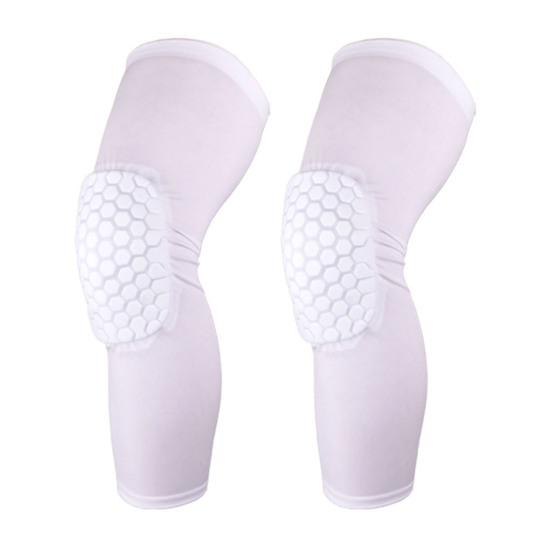 Наколенники компрессионные мягкие длинные рукава для защиты колена для баскетбола