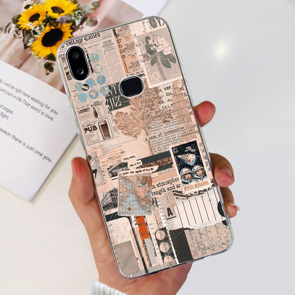 Чехол для Samsung Galaxy A10s SM-A107F Милый Динозавр Астронавт Прозрачный Силиконовый Мягкий Чехол Для Samsung A10s A 10 S A10 Чехол для Телефона