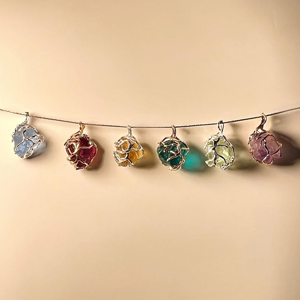 2 шт. DIY заготовки для кулонов в форме дерева из кристаллов для изготовления ювелирных изделий, подходящие для проектов своими руками, кулон с окантовкой ручной работы с кольцом из драгоценных камней