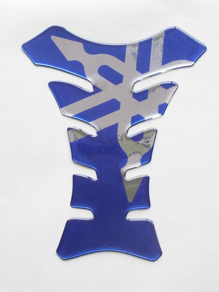 AxxL Custom Tank Pad YAMAHA General Purpose Product и т.д.. ТАЯ-02-СИНИЙ/С (Зеркало синее)
