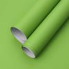 40CM Width Self-adhesive Film Green Matt Thickened Sticker Furniture Kitchen for Cupboards Tables Wall DIY Renovation Wallpaper