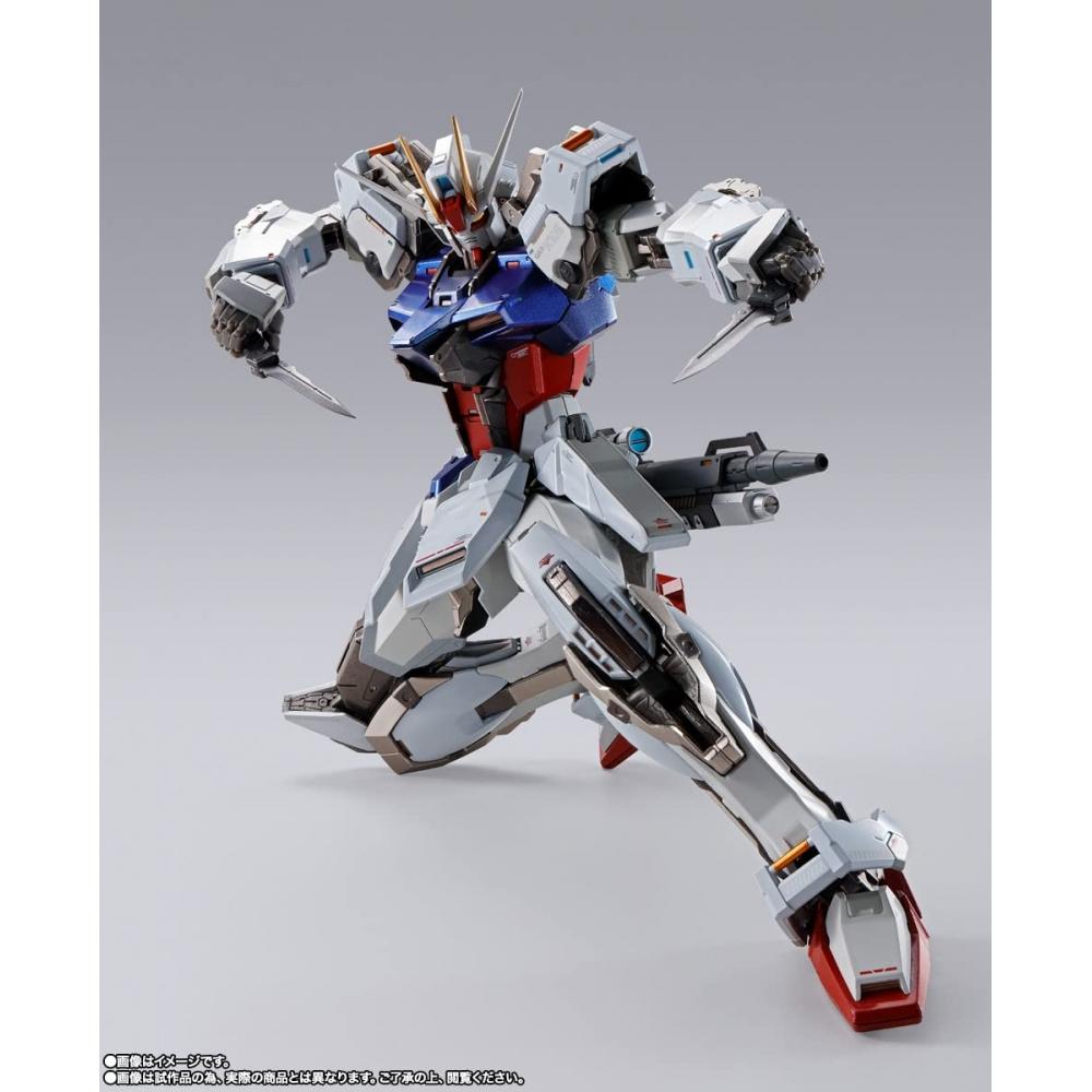 METAL BUILD "Mobile Suit Gundam SEED" Strike Gundam -Heliopolis Rollout Ver. - приблизительно. 180 мм ABS и ПВХ, литая окрашенная подвижная фигурка