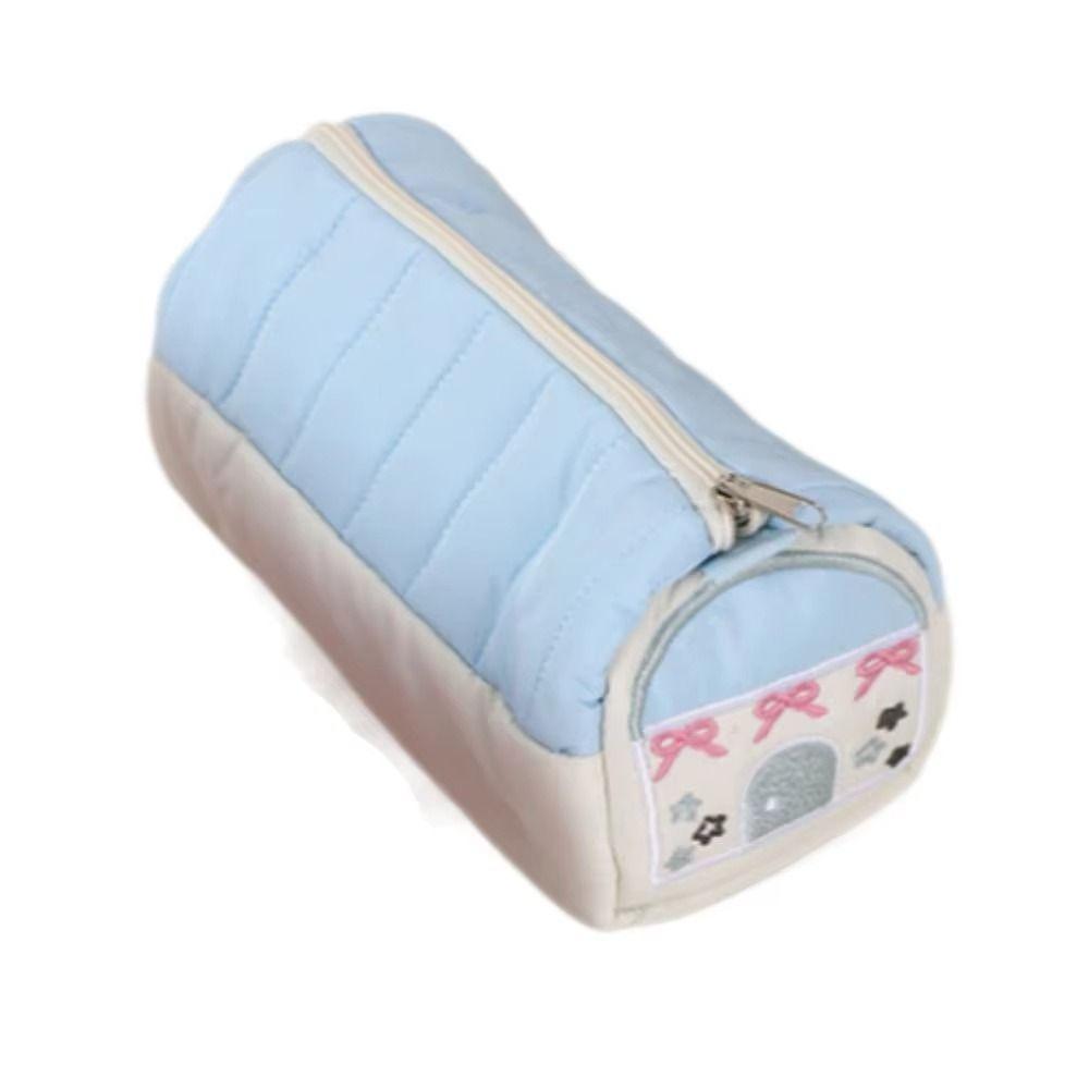 Пеналы в форме домика большой емкости, симпатичные школьные косметические сумки для школьников