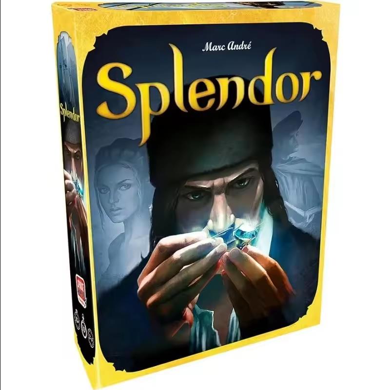 Splendor Duel Мини Настольная Игра Стратегия для Детей и Взрослых Веселый Семейный Игровой Вечер Развлечения для Посиделок и Вечеринок