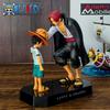 18см Аниме Фигурка One Piece - Шанкс Против Соломенной Шляпы Луффи - Коллекционная Фигурка Воспоминания Четырех Императоров