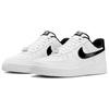 Nike Air Force 1 Кожаная Амортизация Низкие Скейтбордические Кроссовки Мужские Белый Черный HF2898-101