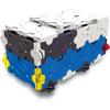 Yoshiritsu LaQ Hamacron Constructor Airplane Building Set with Interlocking Pieces and Creative Design