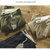 Classical Cargo Pants Spring New Men's Pants Korean Fashion Men Trousers Pure Cotton Green Baggy Pants Youth Streetwear
