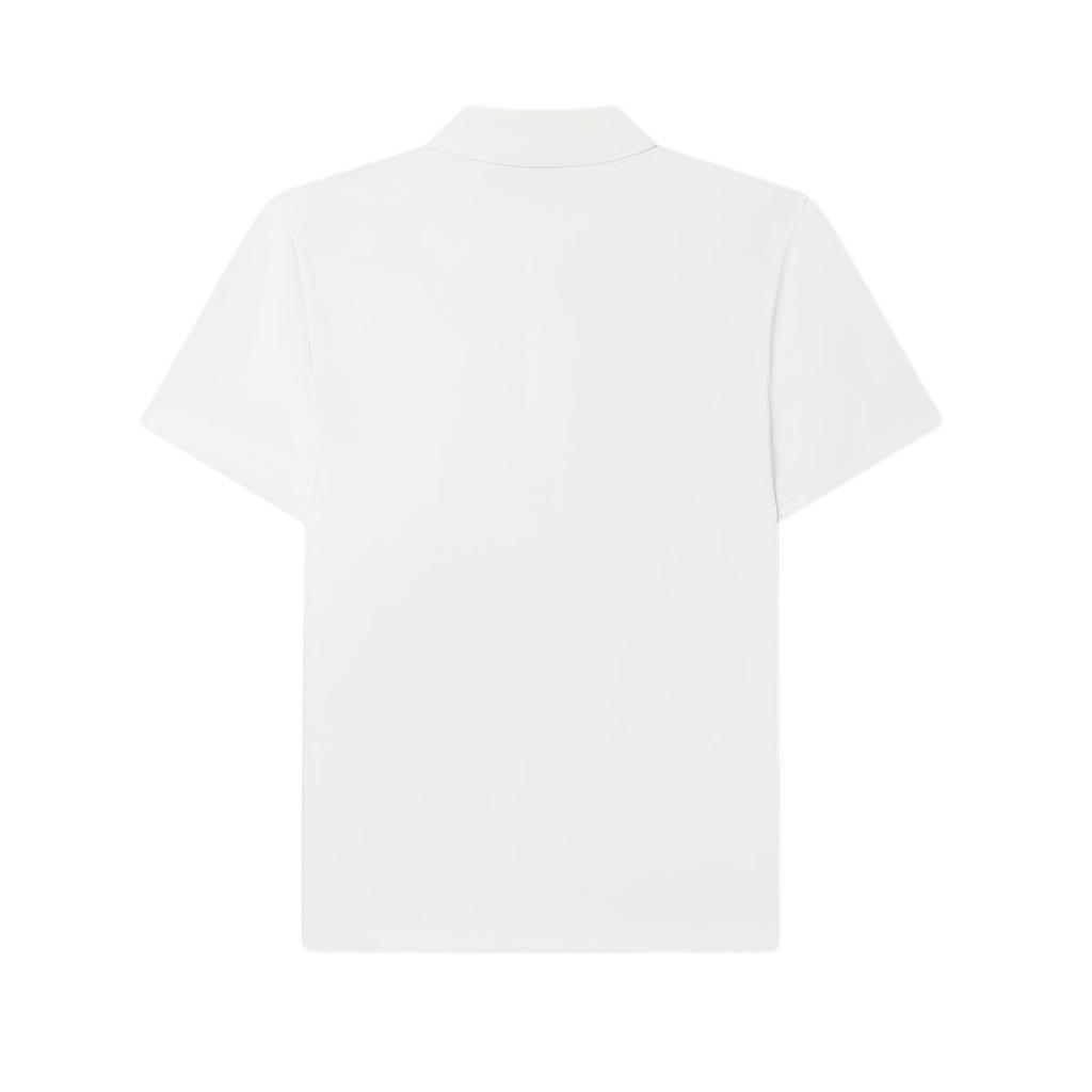 Fila Blue Series High-End Business Minimalist Fashion Pullover Short Sleeve Polo Shirt Men Tops White F11M522109F-WT