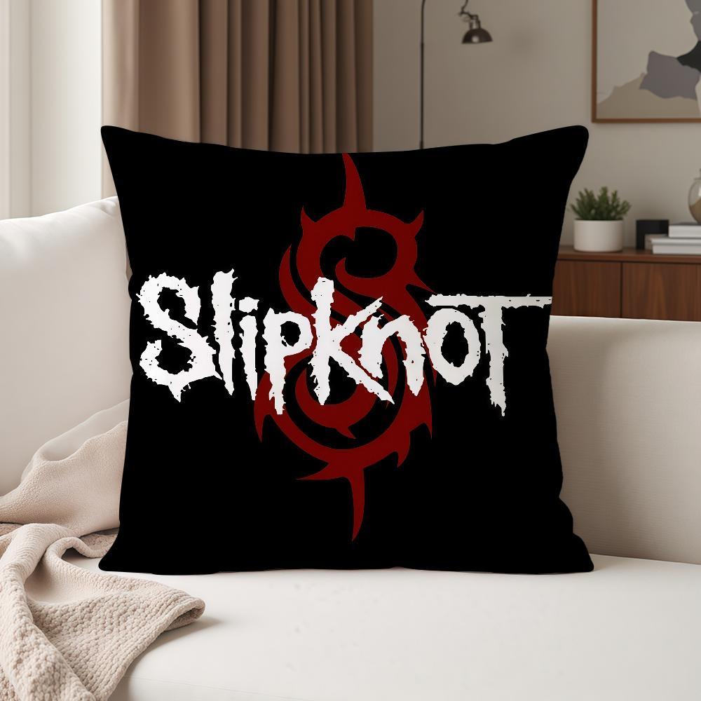 S-Slipknot Подушка с изображением Heavy Mental Music Наволочка Подходит для Спален Гостиных Автомобилей Домашний Декор