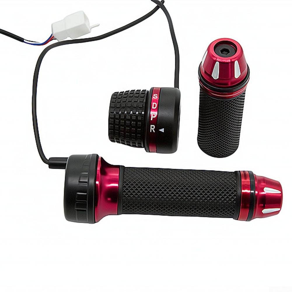 Ровный электрический АБС шестерни ручки 4 дроссельной заслонки велосипеда + резиновый материал