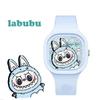 Стильные мультяшные силиконовые кварцевые часы Labubu для студентов и всех возрастов