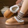 Couple Plush Cotton Slippers Women's Winter Thickened Home Non-slip Warm Slippers Indoor Home Confinement Shoes