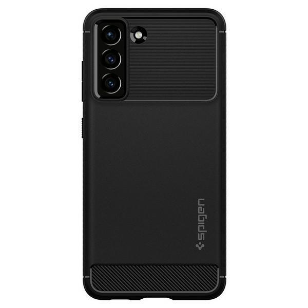 Etui do Samsung Galaxy S21 FE Spigen Rugged Armor Czarne