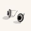 Elegantly Designed Natural Black Spinel Ring Earrings Necklace Set S925 Silver Luxury Women Anniversary & Birthday Gift