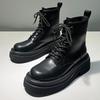 Ботинки Мартин с мягким верхом Весенне-осенние одинарные ботинки 2025 новая британская модель восьмидырочные ретро мужские ботинки популярные короткие ботинки 5012-Q