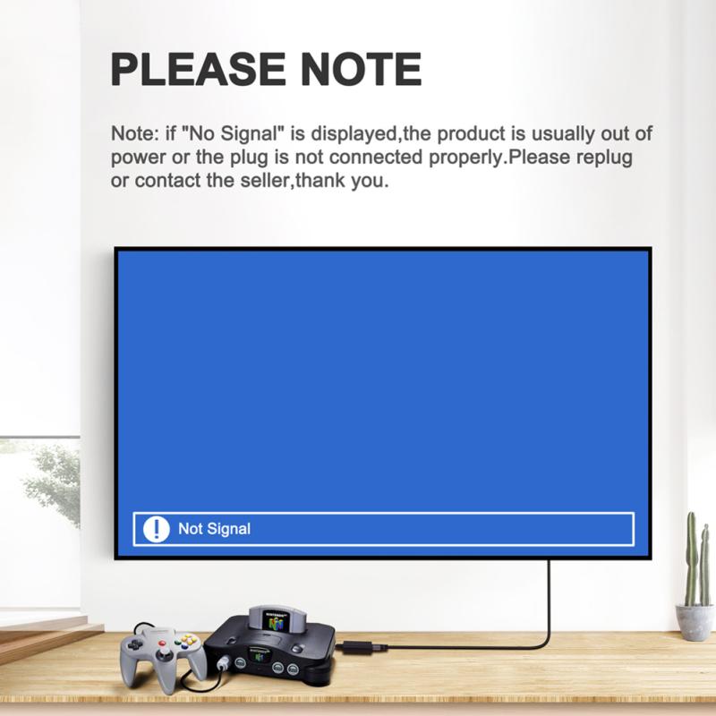 Совместимый адаптер для Nintendo Snes Ngc N64 с HDMI-совместимым преобразователем Hd 1080, видео, аудио, полный