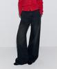 Lora Lora Плиссированные Широкие Джинсовые Брюки Черные