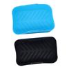 2 шт. силиконовые поддоны для фритюрницы с антипригарным покрытием, многоразовые, сменные для мультиварки Ninja DZ201 Foodi 8QT, сине-черного цвета.