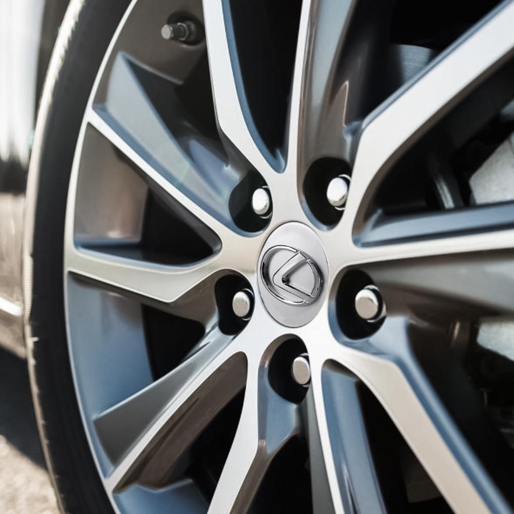 4 шт. 60 мм Колпачки ступицы колеса автомобиля Значок Накладка на диск Эмблема Для Lexus FSPORT IS250 IS200 CT200h GS300 LS430 RX450h LX570 NX IS GX