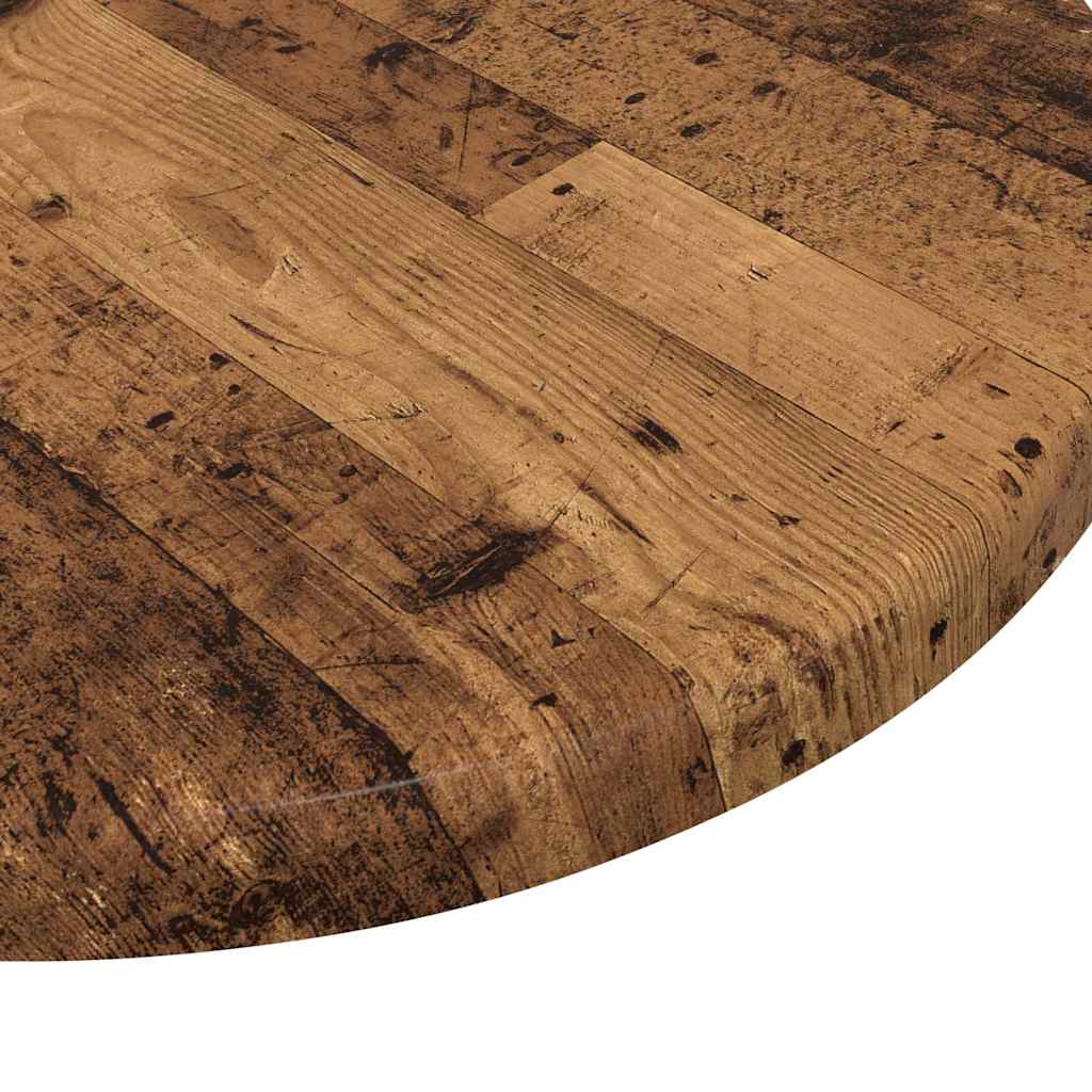 Tabletop Ø 30 x 1.5 cm Round Engineered Wood Reclaimed Wood