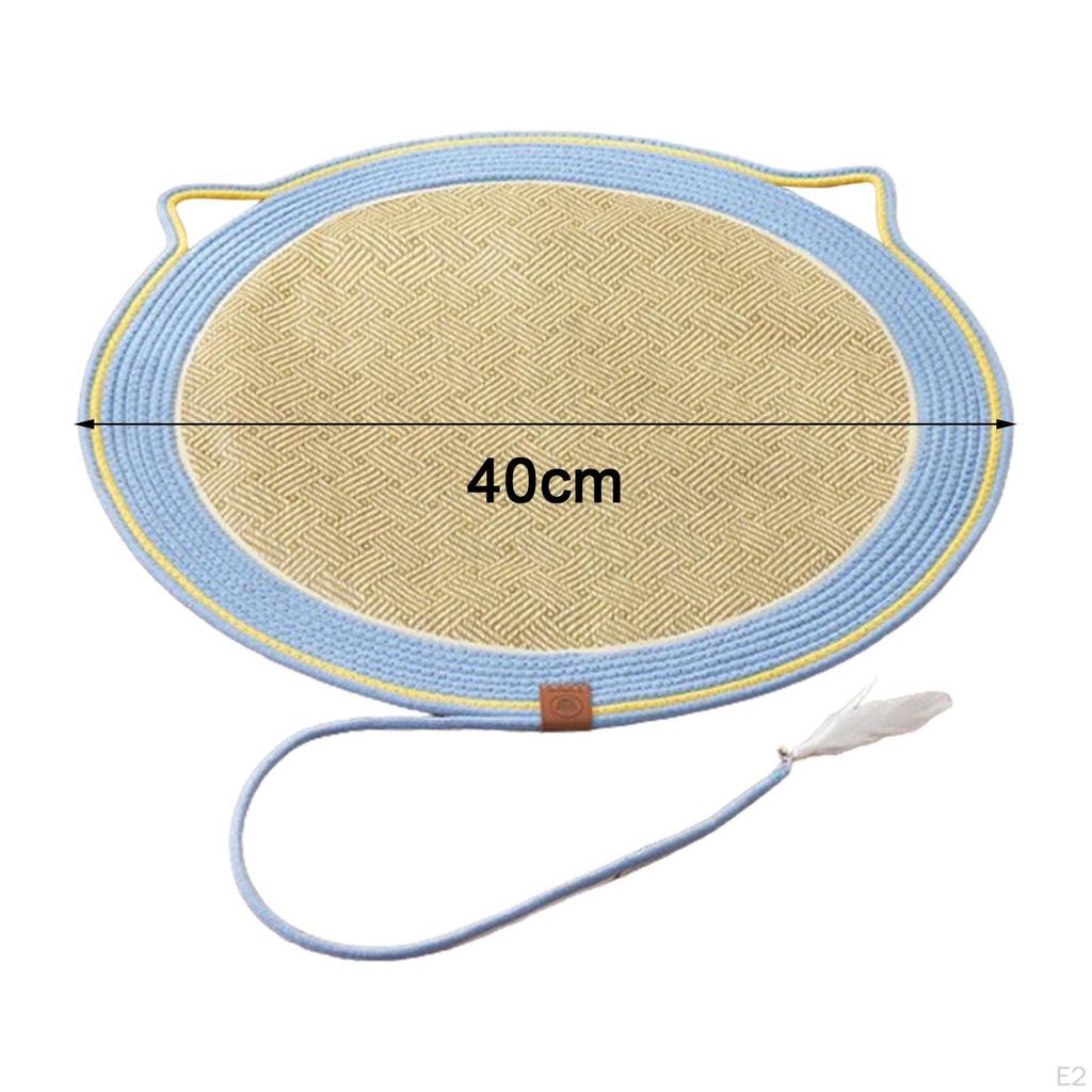Cat Cooling Pad Mat for Dogs Cats Rattan Portable Products Comfortable Sleeping