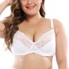 Thin Cup Bras for Women With Wired Sexy Lace Lingerie Plus Size Underwear 38D-48 D Cup