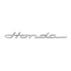 TOUFEIYUAN 1pc Honda Emblem Honda Classic Emblem Plating Cursive 215mm X 23mm (Silver)