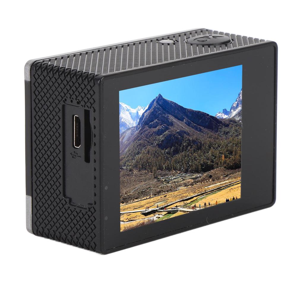 Cycling Camera 1080P HD 170 degrees Wide Angle Rain Proof Multifunctional Outdoor Sports Helmet Camera