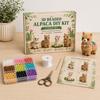 3D Beaded Animal Cute Beaded DIY Kit Frog Alpaca