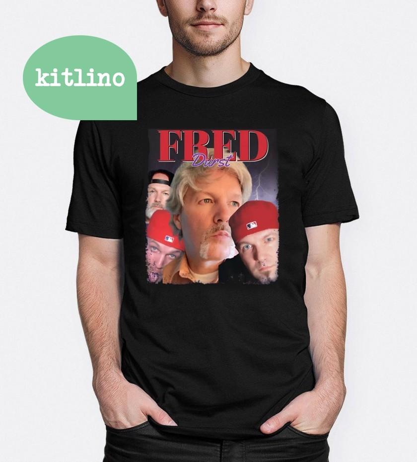 Мужская/Женская футболка с коротким рукавом Fred Durst F84605