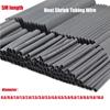 Combination Black Color Tubing Wire Heat Shrink Tube Electrical Cable Tubes Wrap Sleeve Assorted