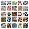 1Set 10pc Self Adhesive Tile 3D Sticker Kitchen Bathroom Wall Sticker Decoration