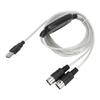 MIDI Cable MIDI To USB Cord Adapter Midi Converter for XP   VISTA   OS X   Window7