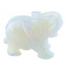Статуэтка Слона Фигурка Натуральный Кристалл Аметист Розовый Кварц Яшма Животные Сто