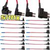 5/10 шт. автомобильный держатель предохранителя Add-a-circuit MINI SMALL MEDIUM TAP адаптер Micro Mini стандартный автомобильный предохранитель с держателем
