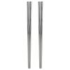 Kitchen Oil Children's Stainless Steel Vacuum Chopsticks, Silver, Single Item, 2 Pieces