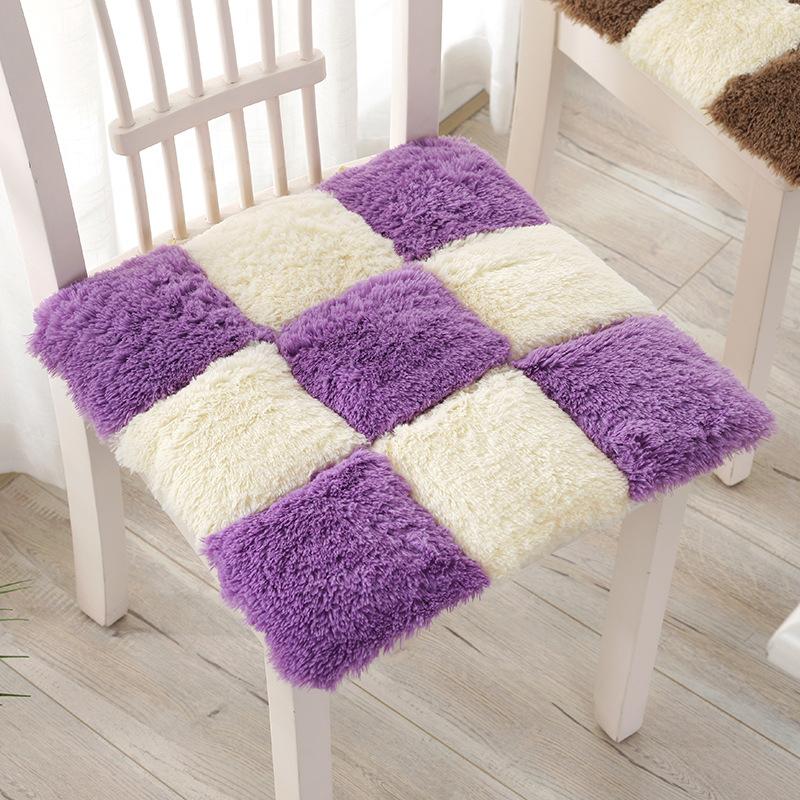 Утолщенная подушка для стула, подушка для сиденья на полу, подушка для стула из девяти сеток для студентов, плюшевая подушка для ягодиц, подушка для долгосрочного использования в офисе